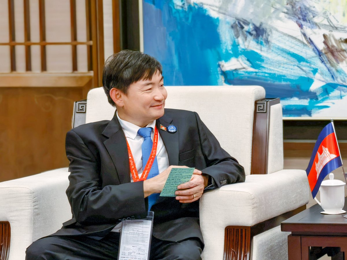 柬埔寨劳工部部长与土耳其劳工部长在上海会晤,讨论劳务合作