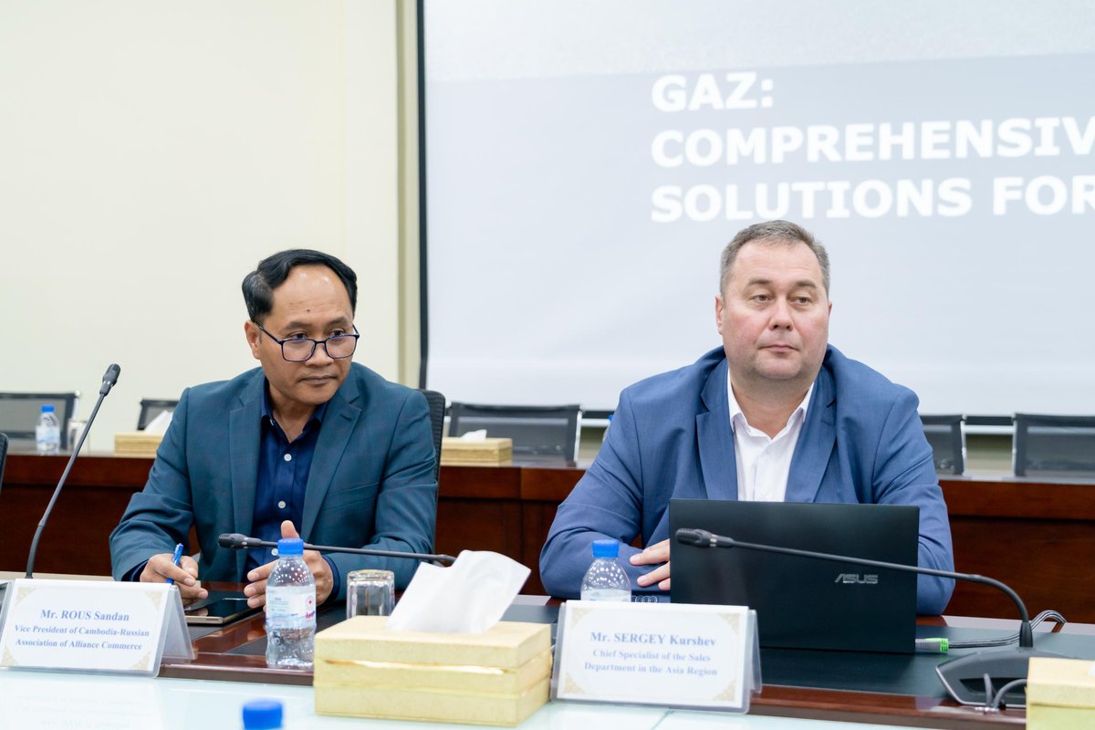 劳工部与GAZ集团探讨工人通勤车辆解决方案