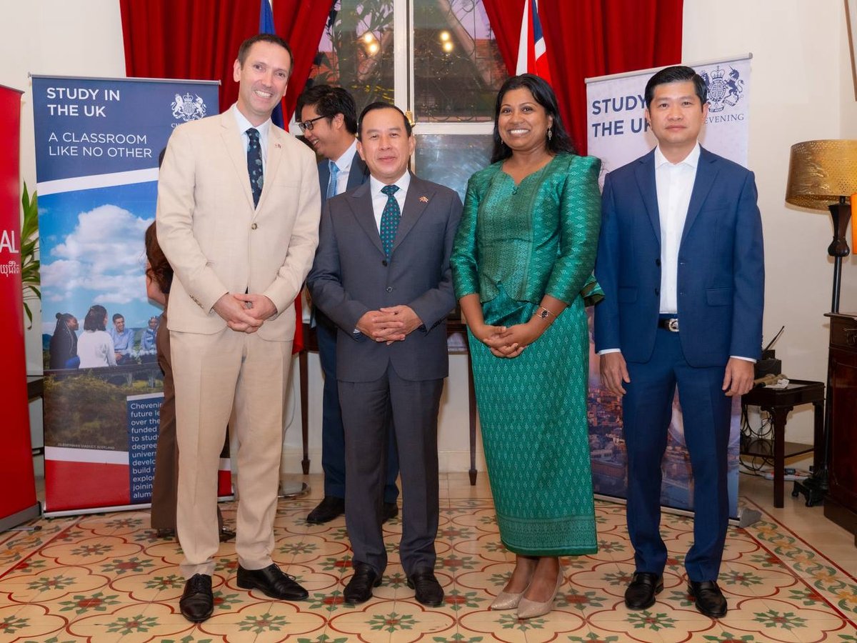 旅游部长出席Chevening奖学金年度聚会 强调人才培养