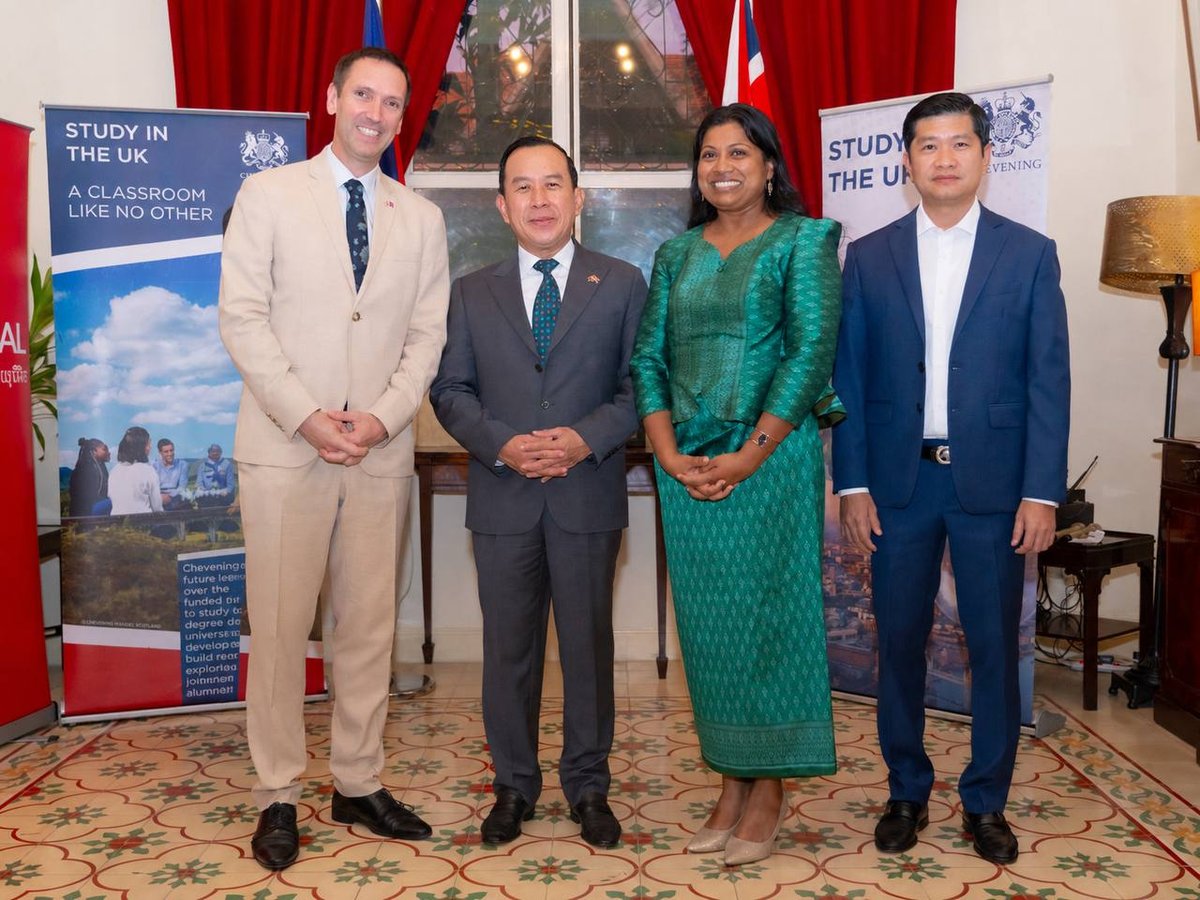 旅游部长出席Chevening奖学金年度聚会 强调人才培养