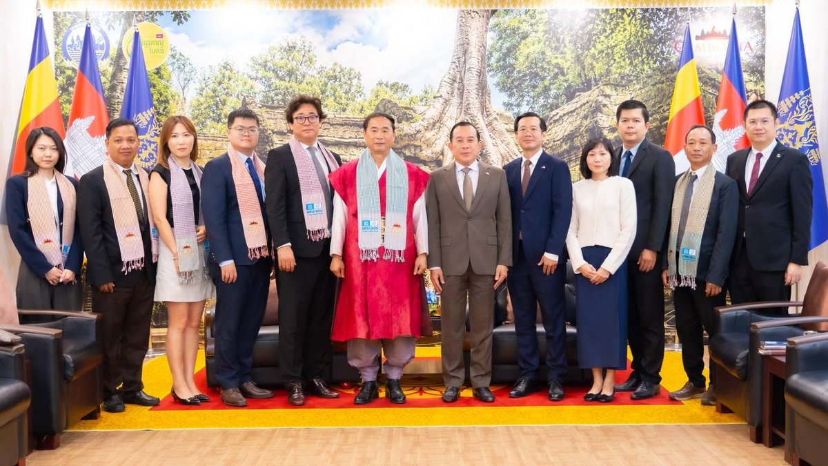 韩国IIDA协会访柬 探讨旅游与投资合作机遇