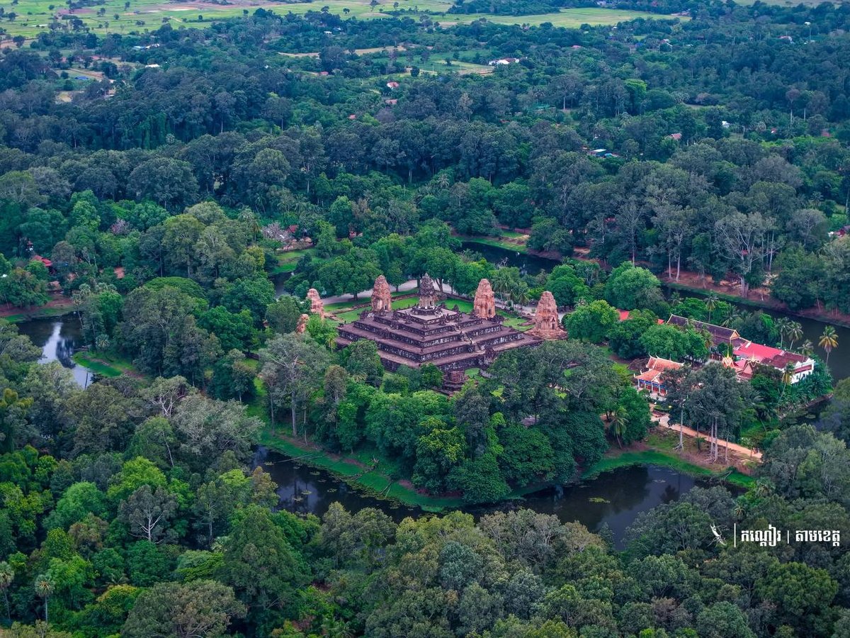 暹粒巴孔寺雨季景观独特 适合深度文化游