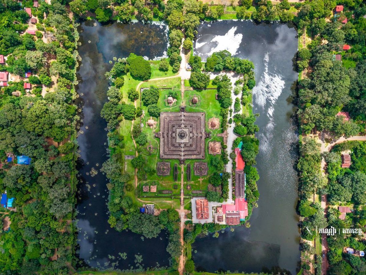 暹粒巴孔寺雨季景观独特 适合深度文化游