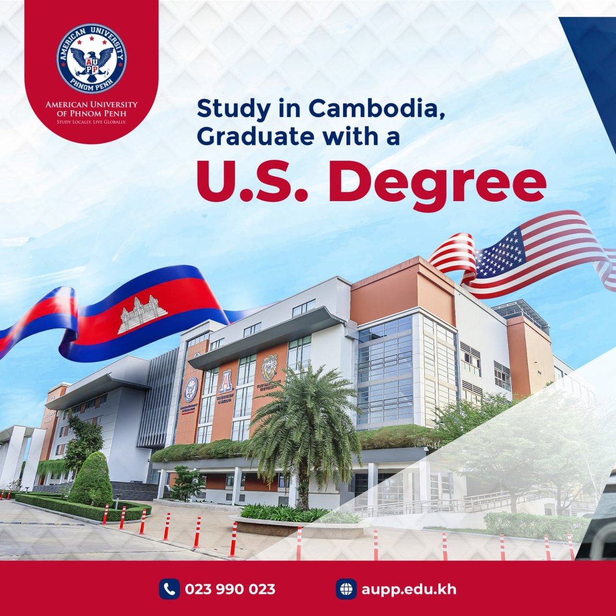 金边美国大学招生开启 可获美国大学学位