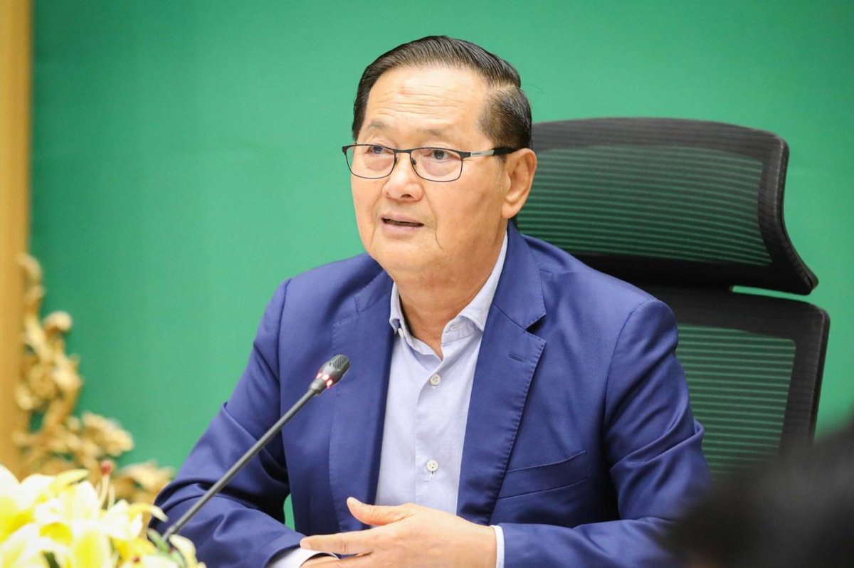 柬埔寨内政部国务秘书宋坡主持会议，筹备“柬中执法合作成果总结