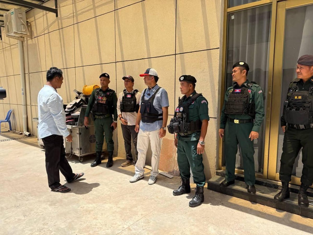 柴桢省与巴域市执法部门对当地两处地点进行行政检查,在东宏酒店