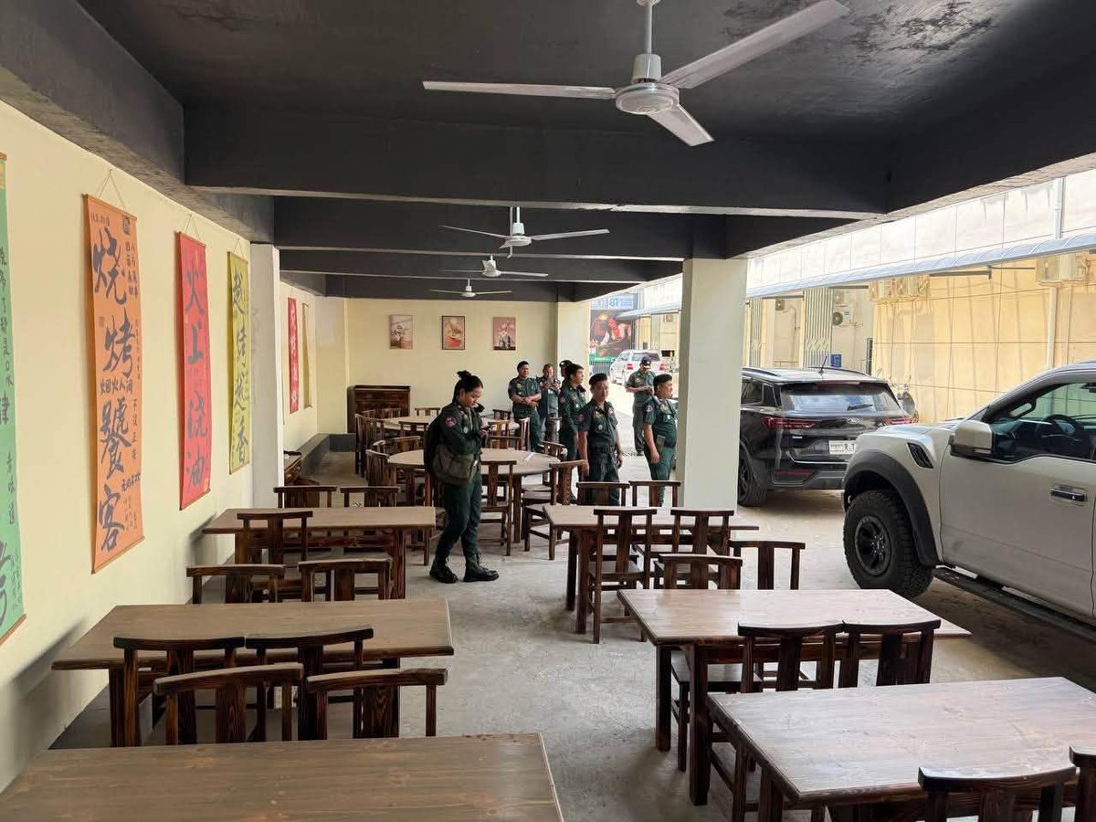 柴桢省与巴域市执法部门对当地两处地点进行行政检查,在东宏酒店