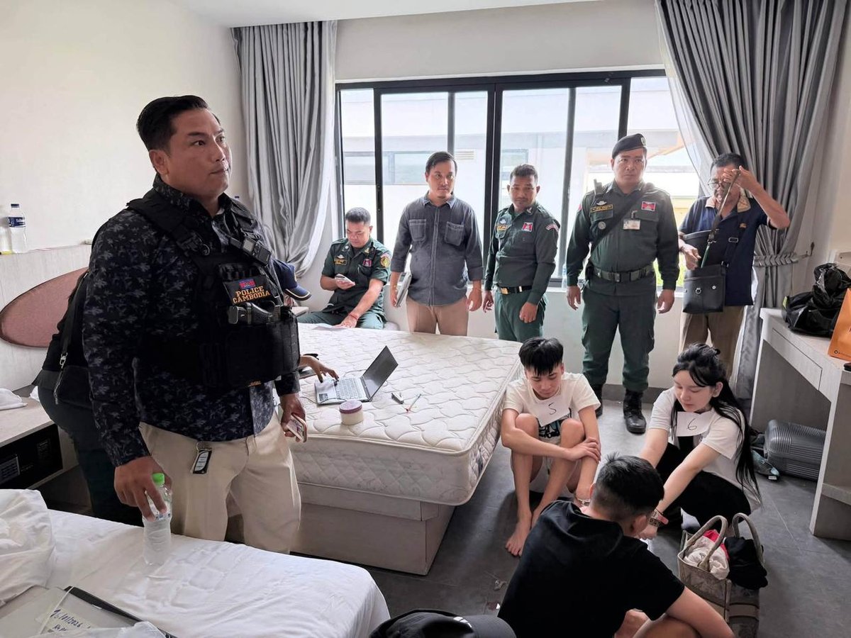 巴域市警方突击检查网诈场所 抓获6名越南籍嫌疑人