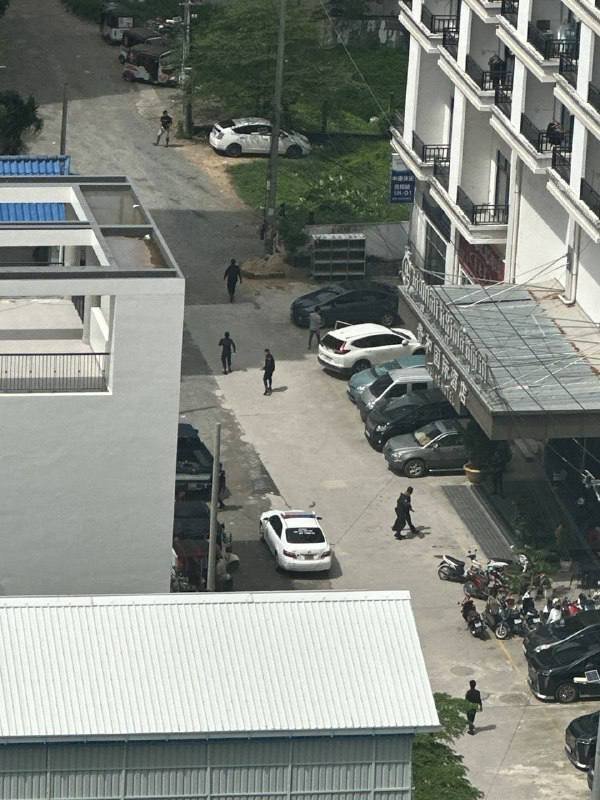 西港贵和酒店被宪兵包围 现场已封锁周边管控