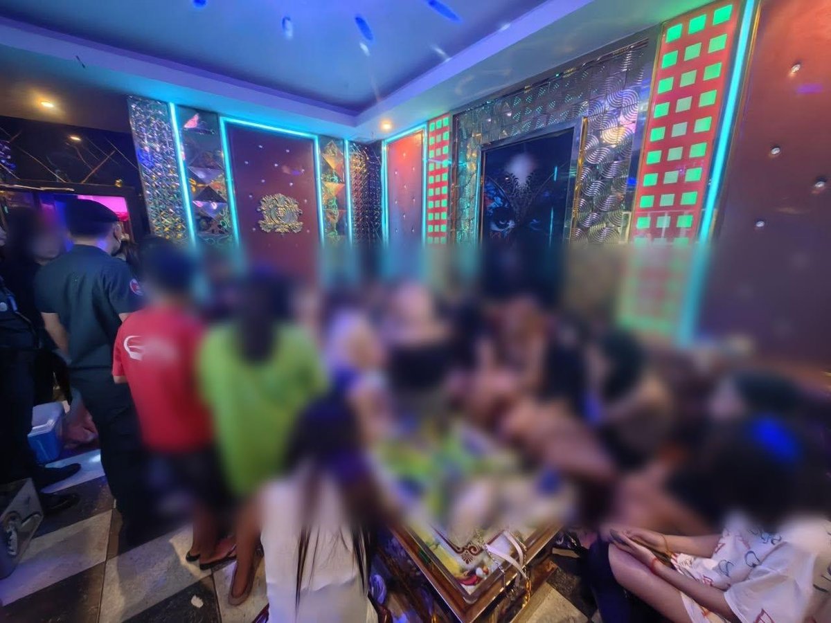 金边警方突袭隆边区娱乐场所 查处涉未成年人案