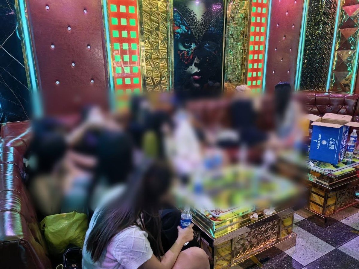 金边警方突袭隆边区娱乐场所 查处涉未成年人案