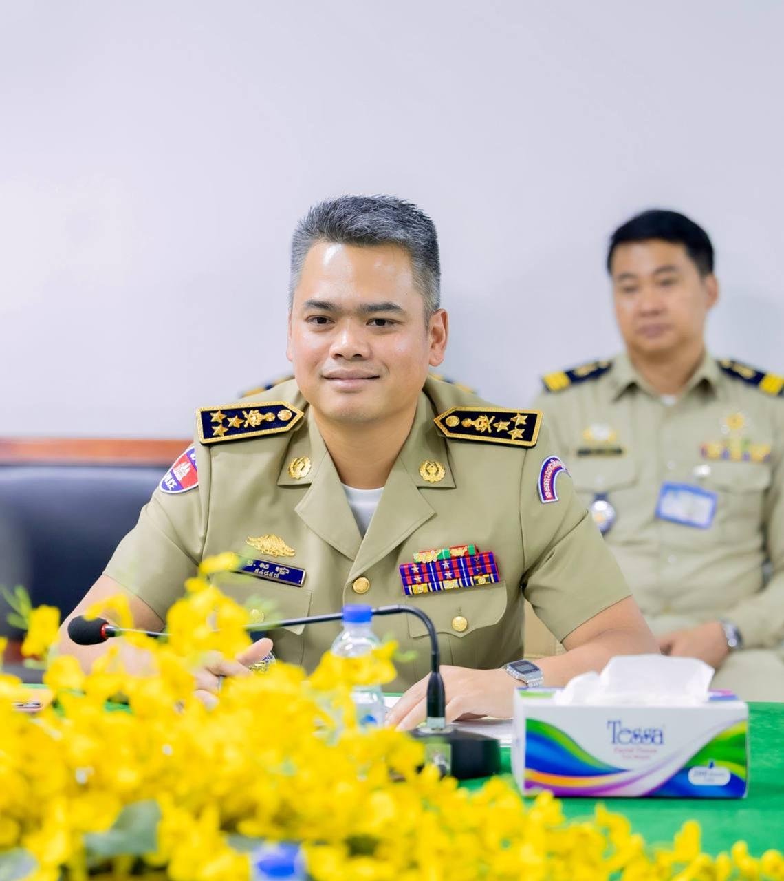 江苏政法委书记李耀光到访西港 探讨执法合作