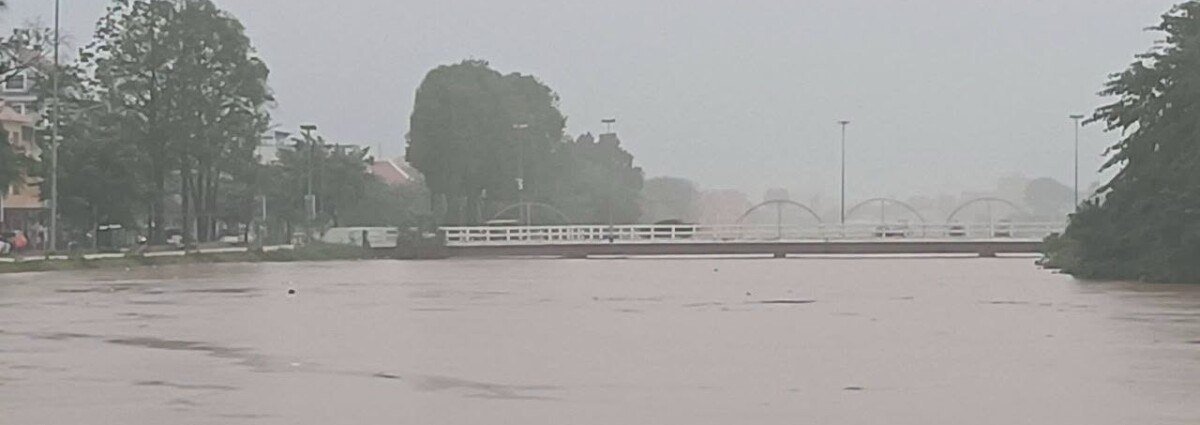 马德望省预警水位上涨 市场及周边地区面临淹水风险