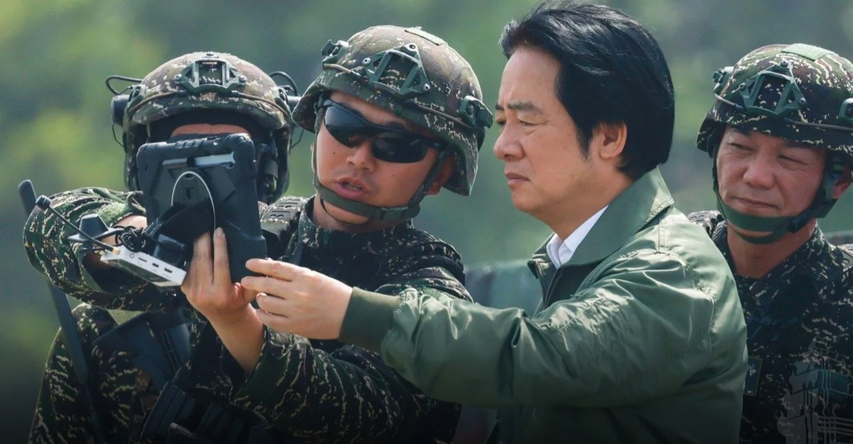 台湾地区领导人强调加强无人机国防合作