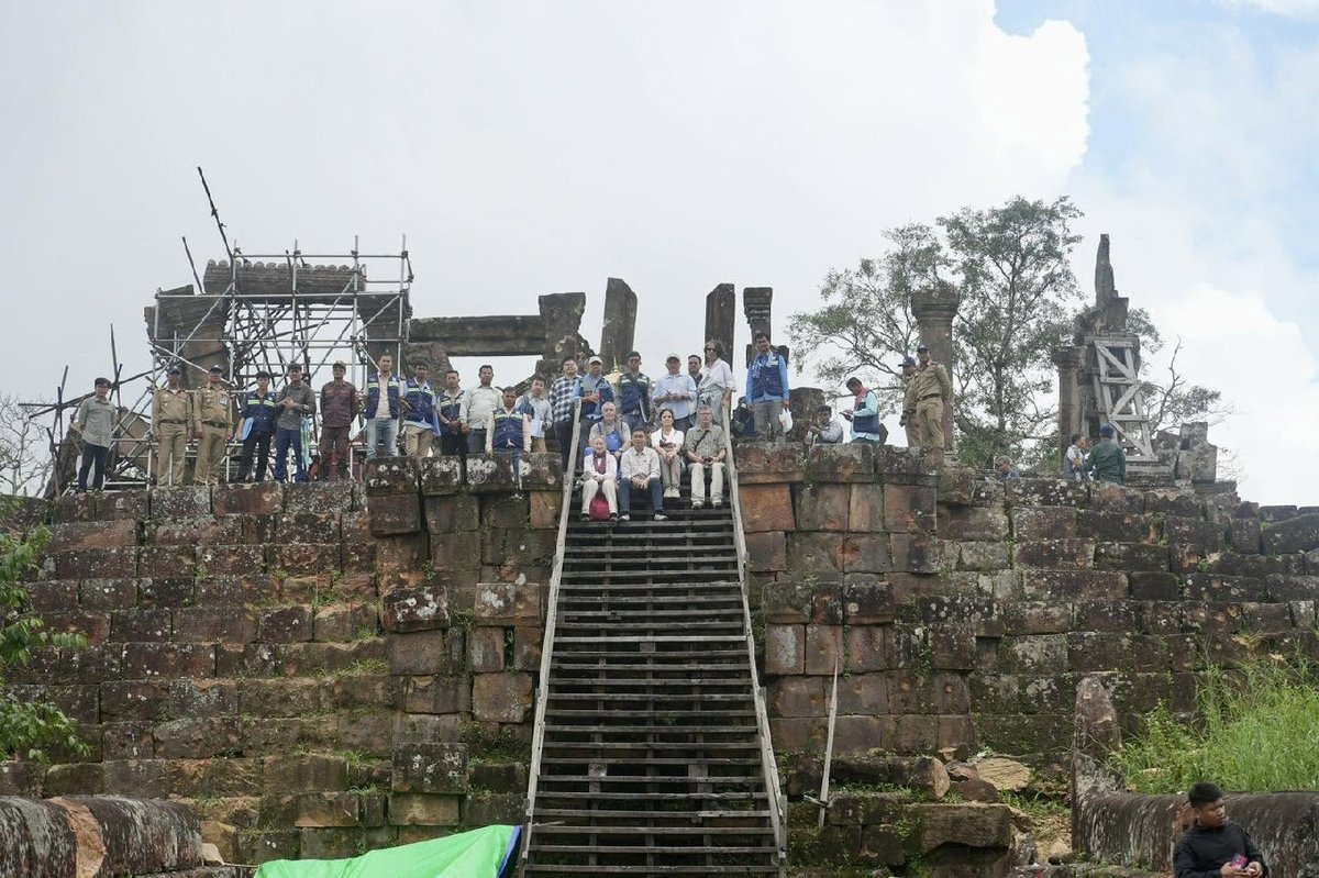 国际专家组赴柏威夏寺评估紧急救援工作