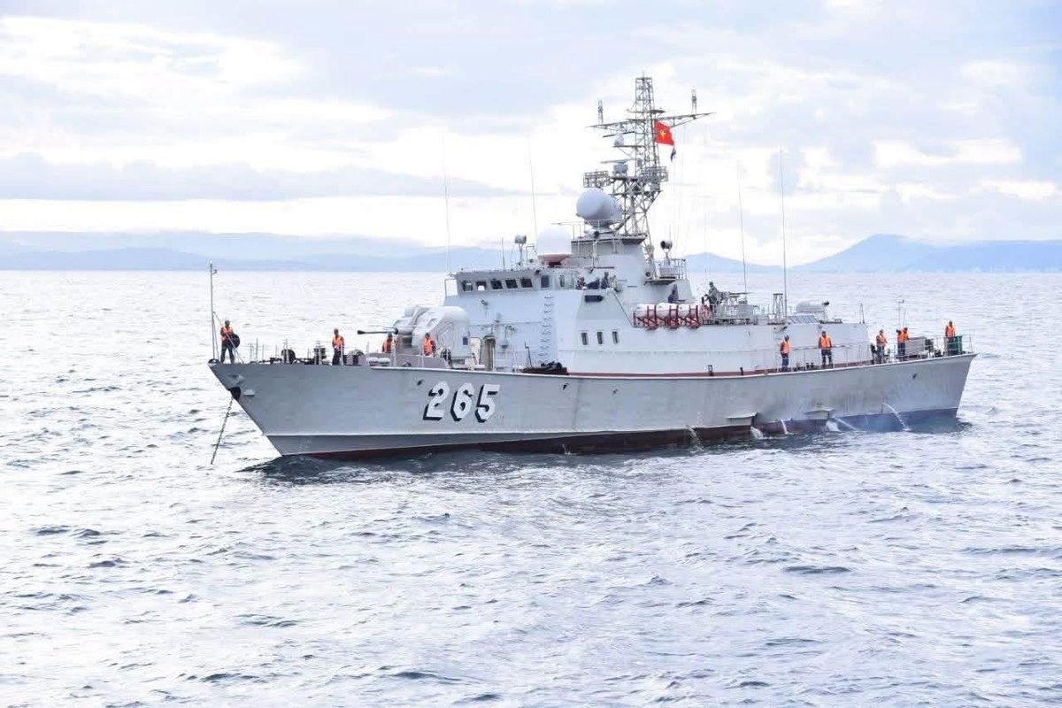 柬埔寨云壤海军基地与越南海军成功执行第84次联合巡逻任务,双