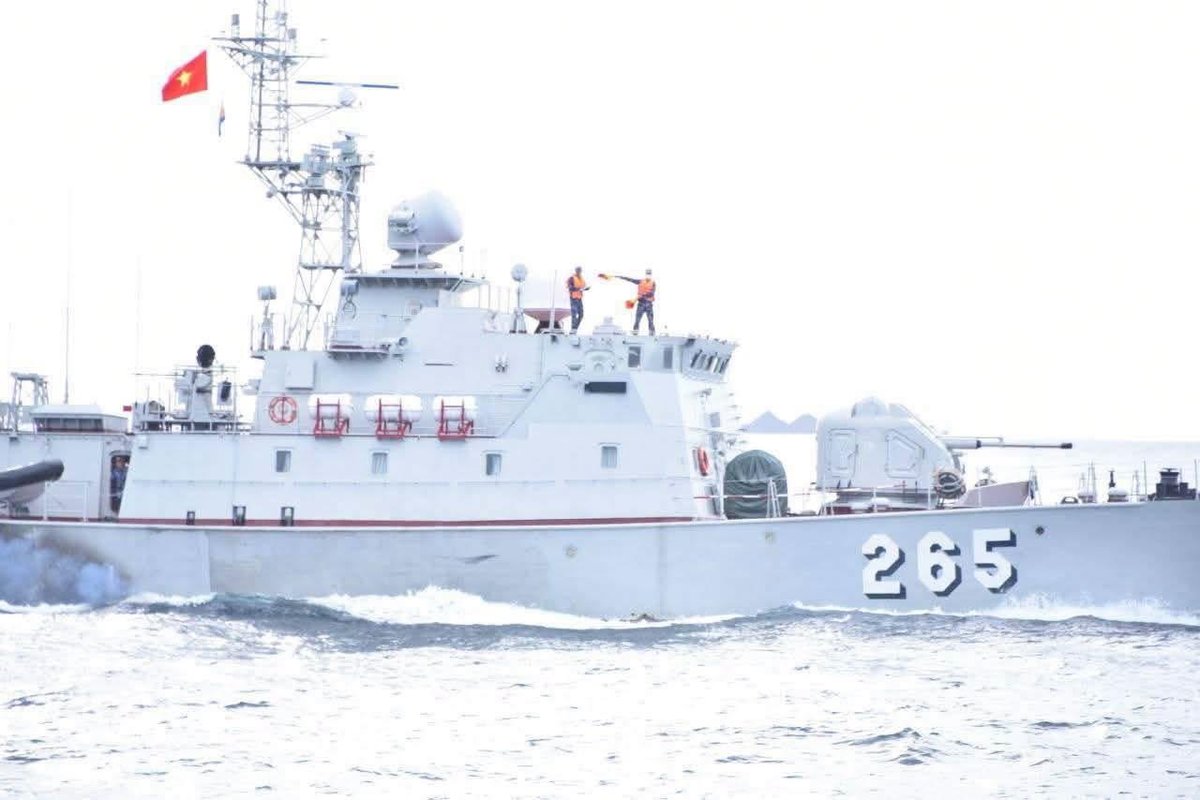 柬埔寨云壤海军基地与越南海军成功执行第84次联合巡逻任务,双