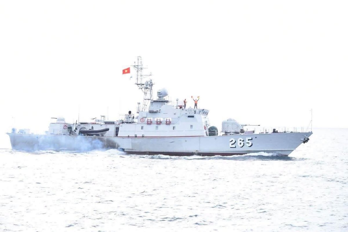 柬埔寨云壤海军基地与越南海军成功执行第84次联合巡逻任务,双