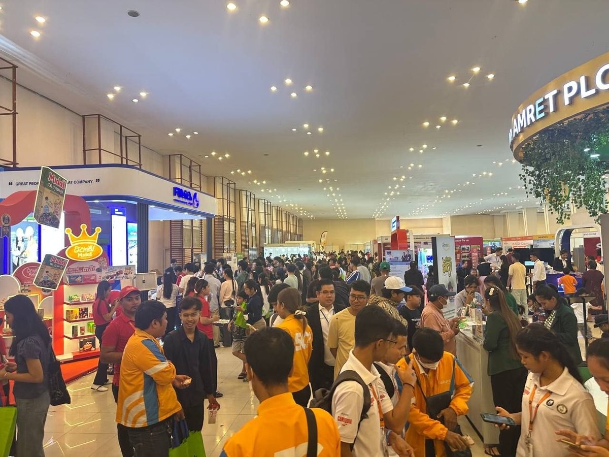 2026年国家就业展在金边举办 助力青年对接就业市场