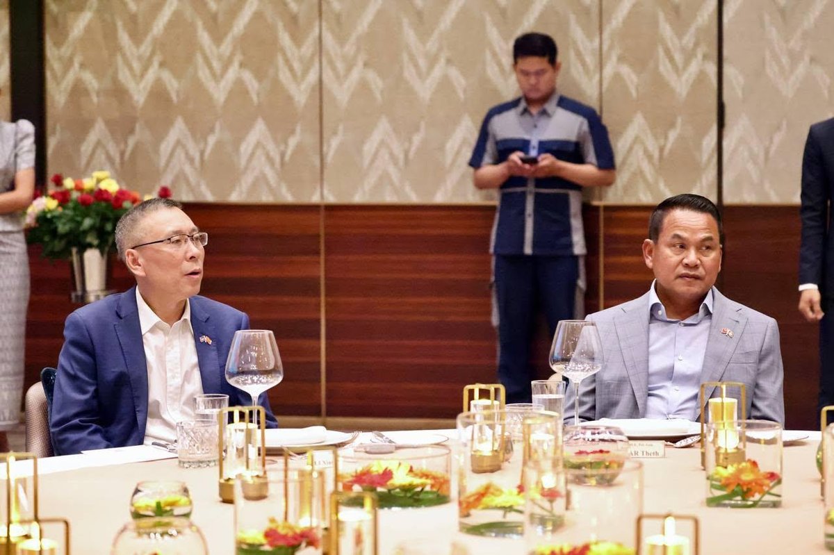 柬内政部宴请中国公安代表团 签署执法合作计划