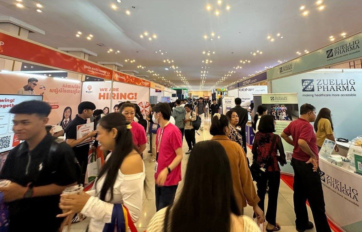 国际劳工组织称赞柬埔寨国家就业展 助力青年快速就业