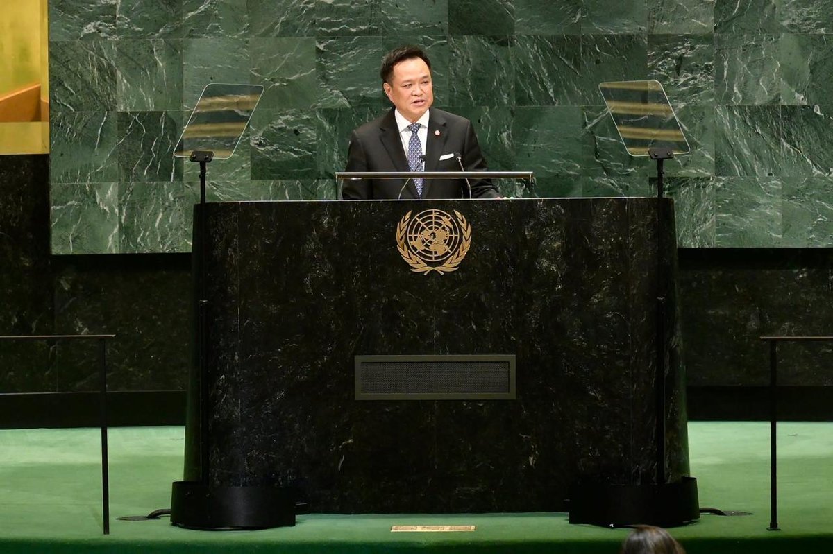 泰国总理联大表态 支持双边谈判解决泰柬边境问题