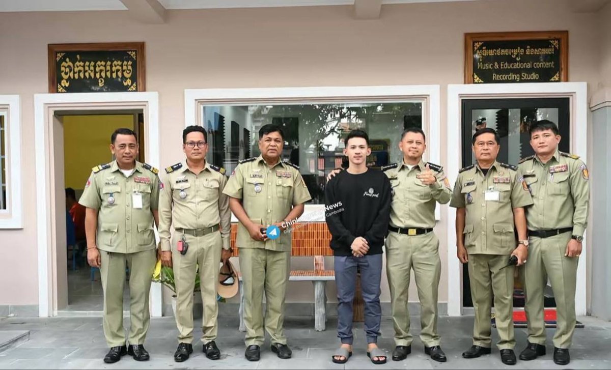 前Cambodian Idol选手获释 感谢监狱长关照