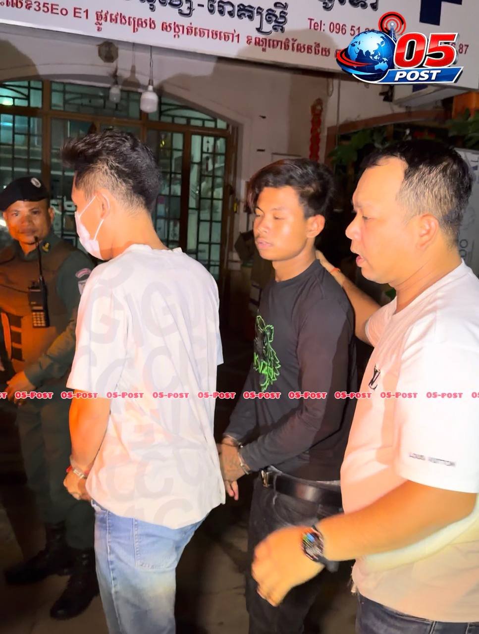 金边宗周区二手手机店因收购赃物被警方查处