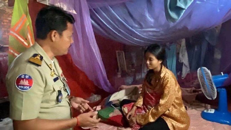金边警方破获弃婴案 涉事母亲已被带回调查
