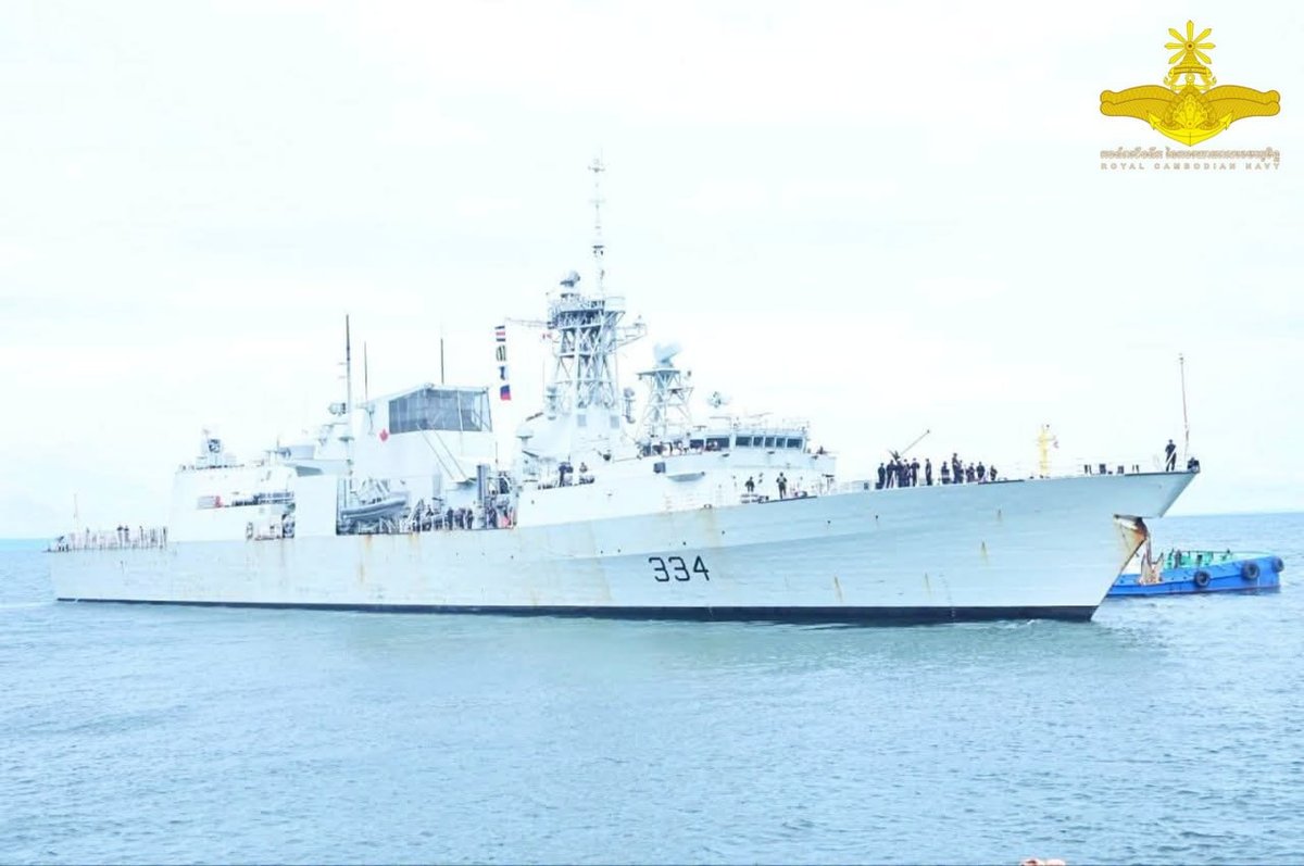 加拿大海军HMCS Regina号访问西港 停留3天