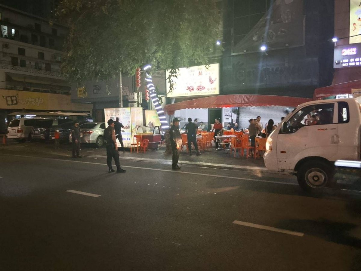BKK1库萨米安餐厅违规占用道路被整治