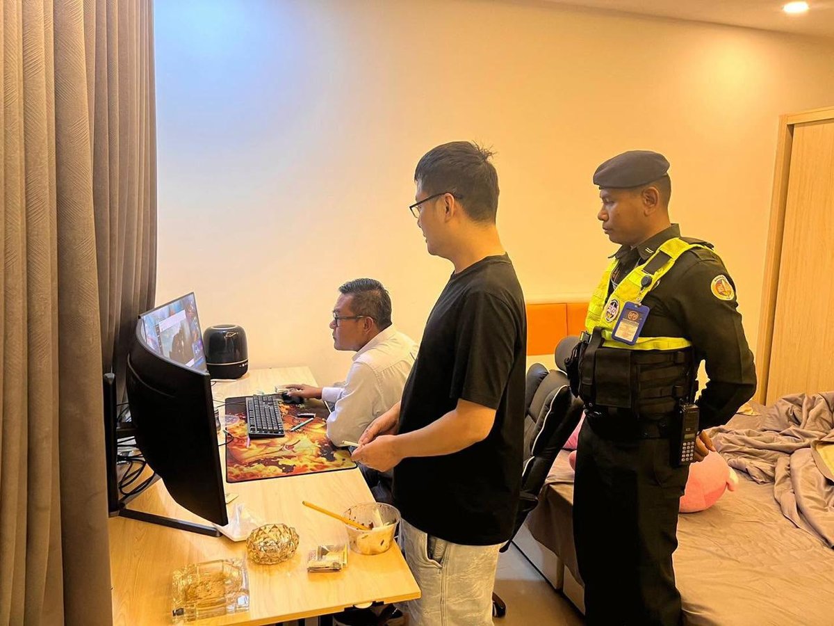 金边森速区开展行政排查 未发现电诈犯罪活动
