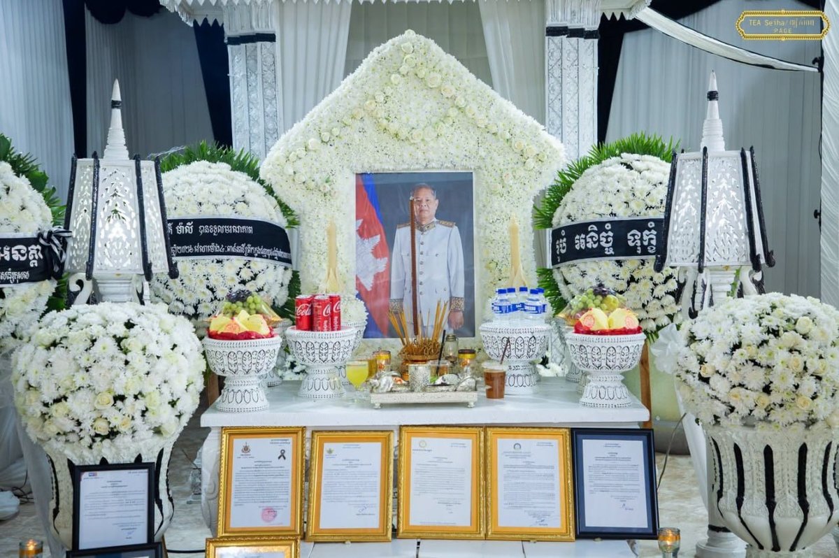 柬埔寨副总理兼国防部长狄西哈率团出席新闻部副国务秘书泰马利先
