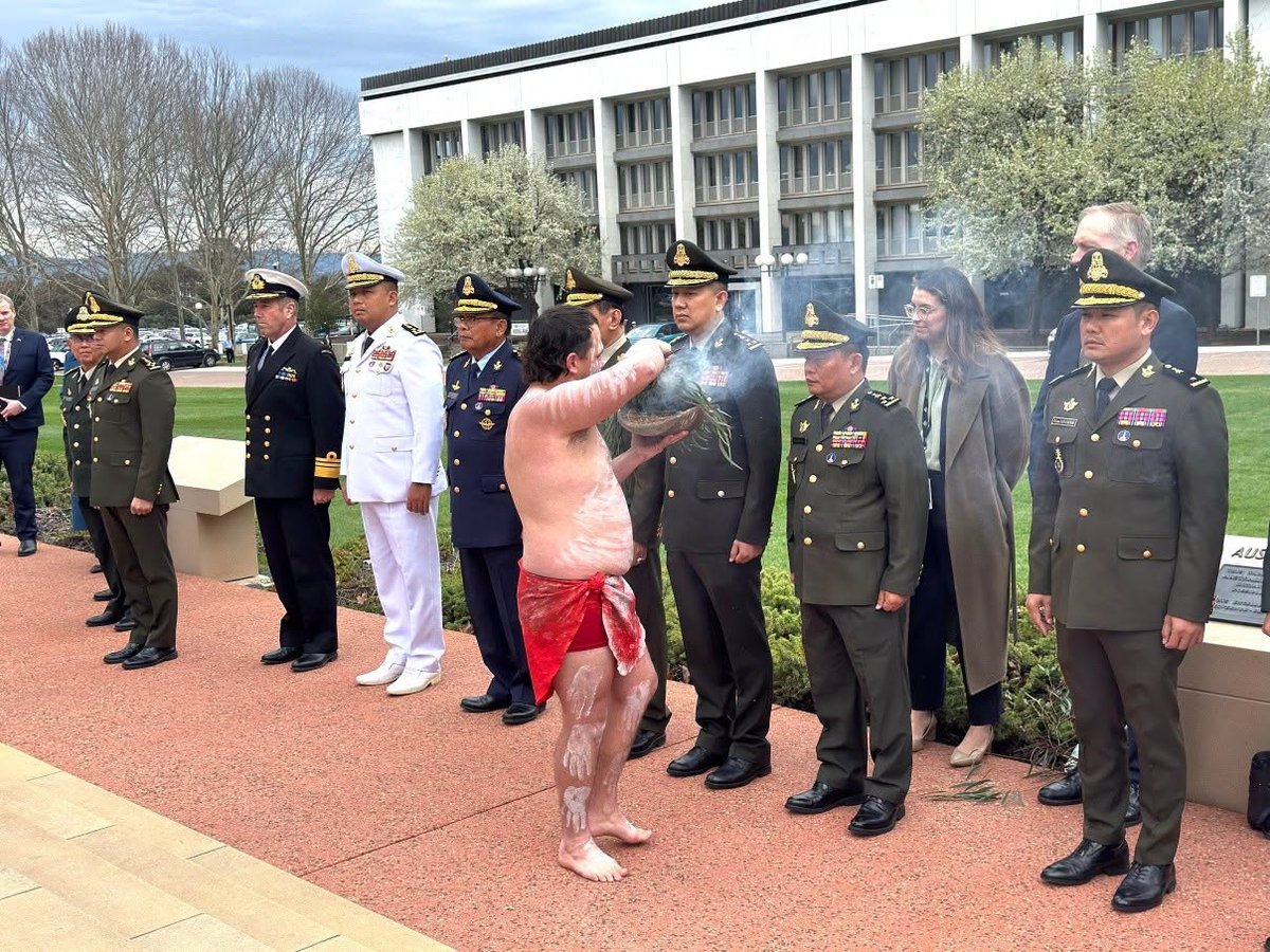 狄西哈出席澳大利亚传统仪式 促进柬澳文化交流
