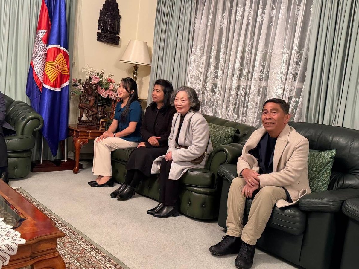 国防部与柬埔寨驻澳新大使及留学生座谈