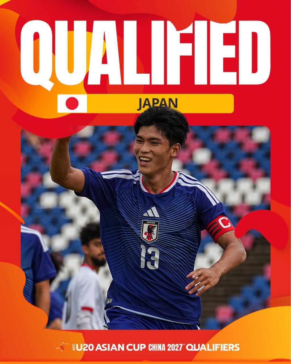 AFC U20亚洲杯预选赛结束 8支球队晋级2027中国决赛