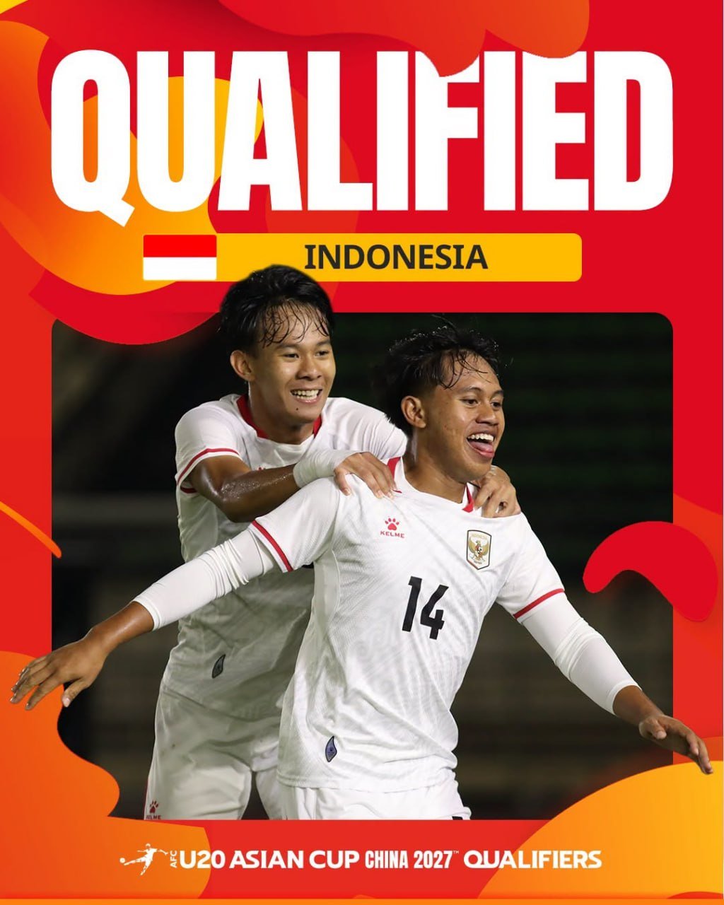 AFC U20亚洲杯预选赛结束 8支球队晋级2027中国决赛