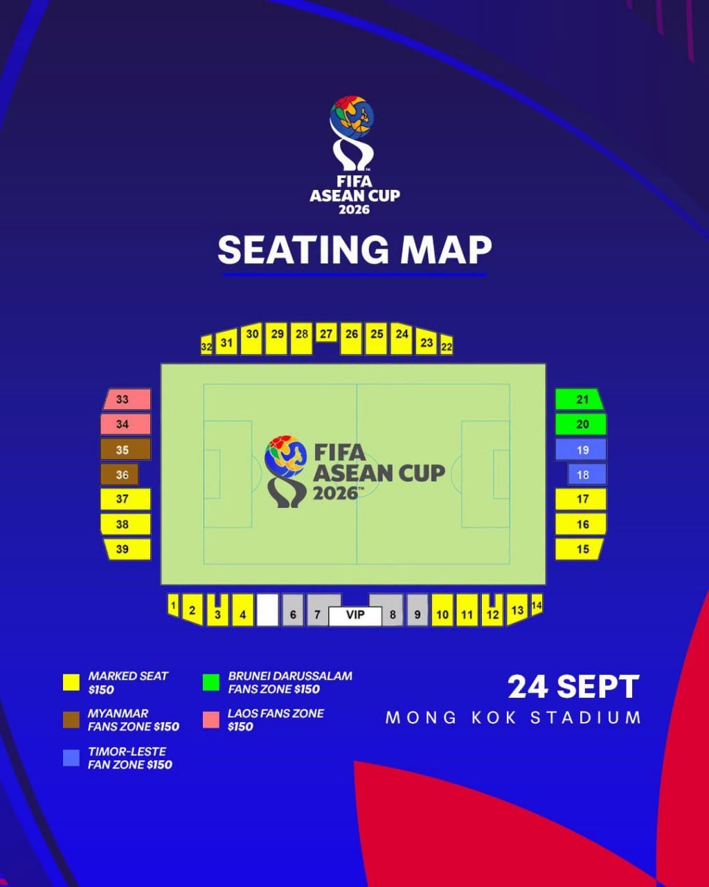 FIFA ASEAN Cup 9月24日开赛 柬埔寨队入围B