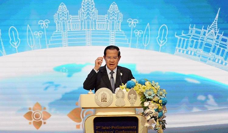 在金边举行的议会长会议上,柬泰双方就边境军事行动及领土主权问