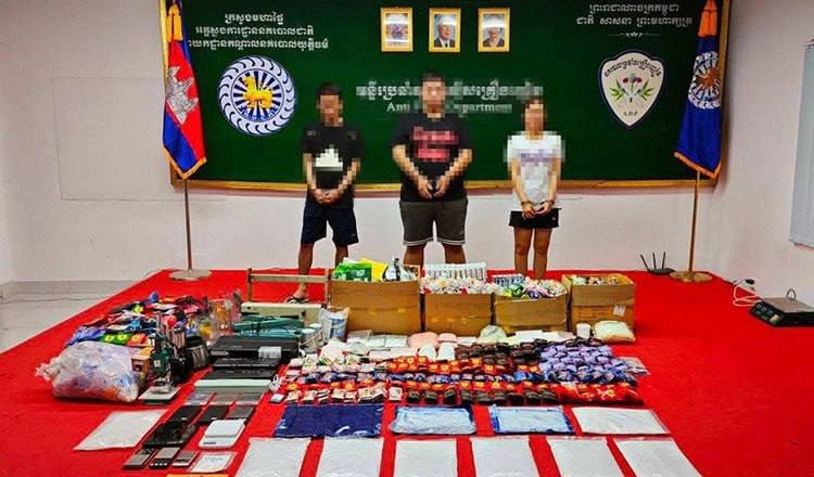 3名越南籍毒犯终身监禁案 金边上诉法院开庭审理