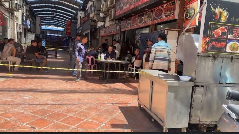金边桑园区发生一起中国男子坠楼身亡事件