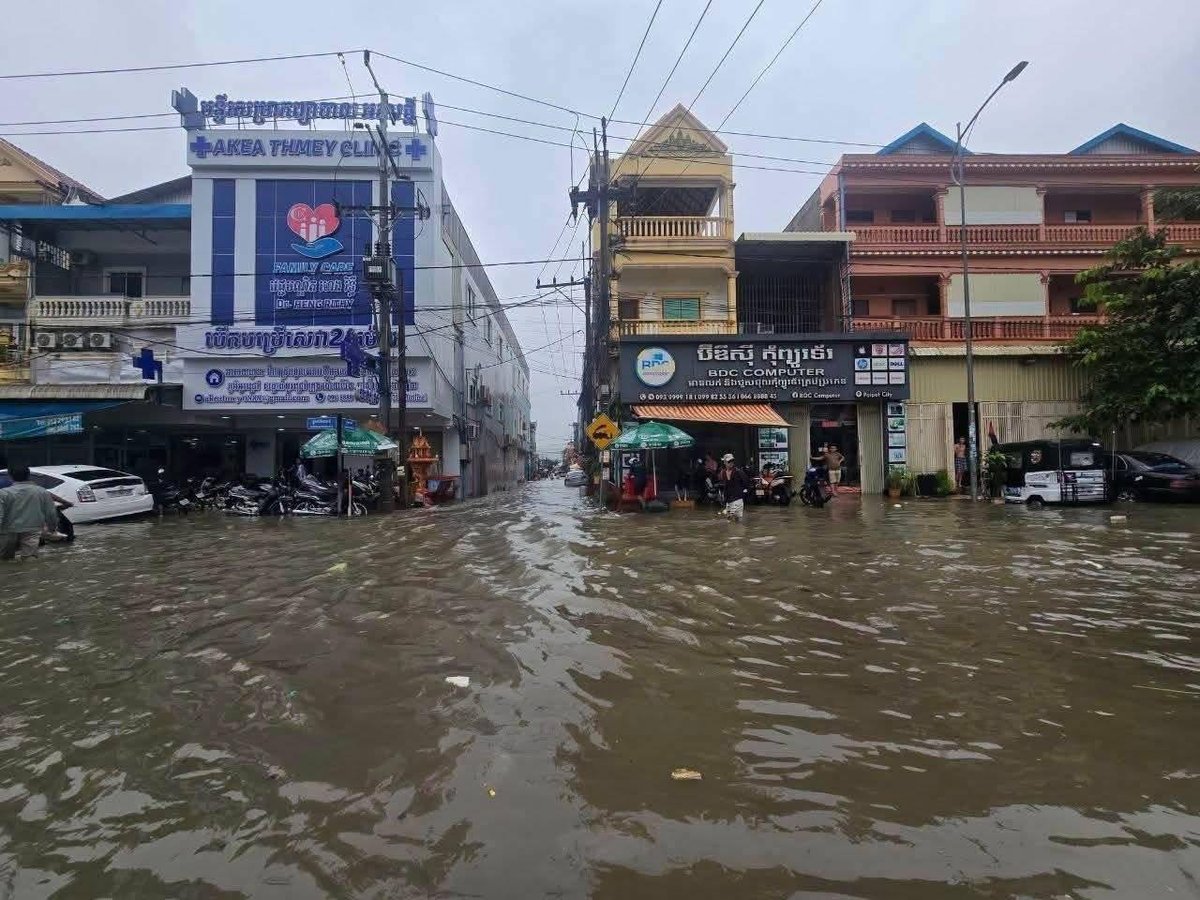 波贝市遭遇洪涝灾害 政府发布四项紧急避险措施