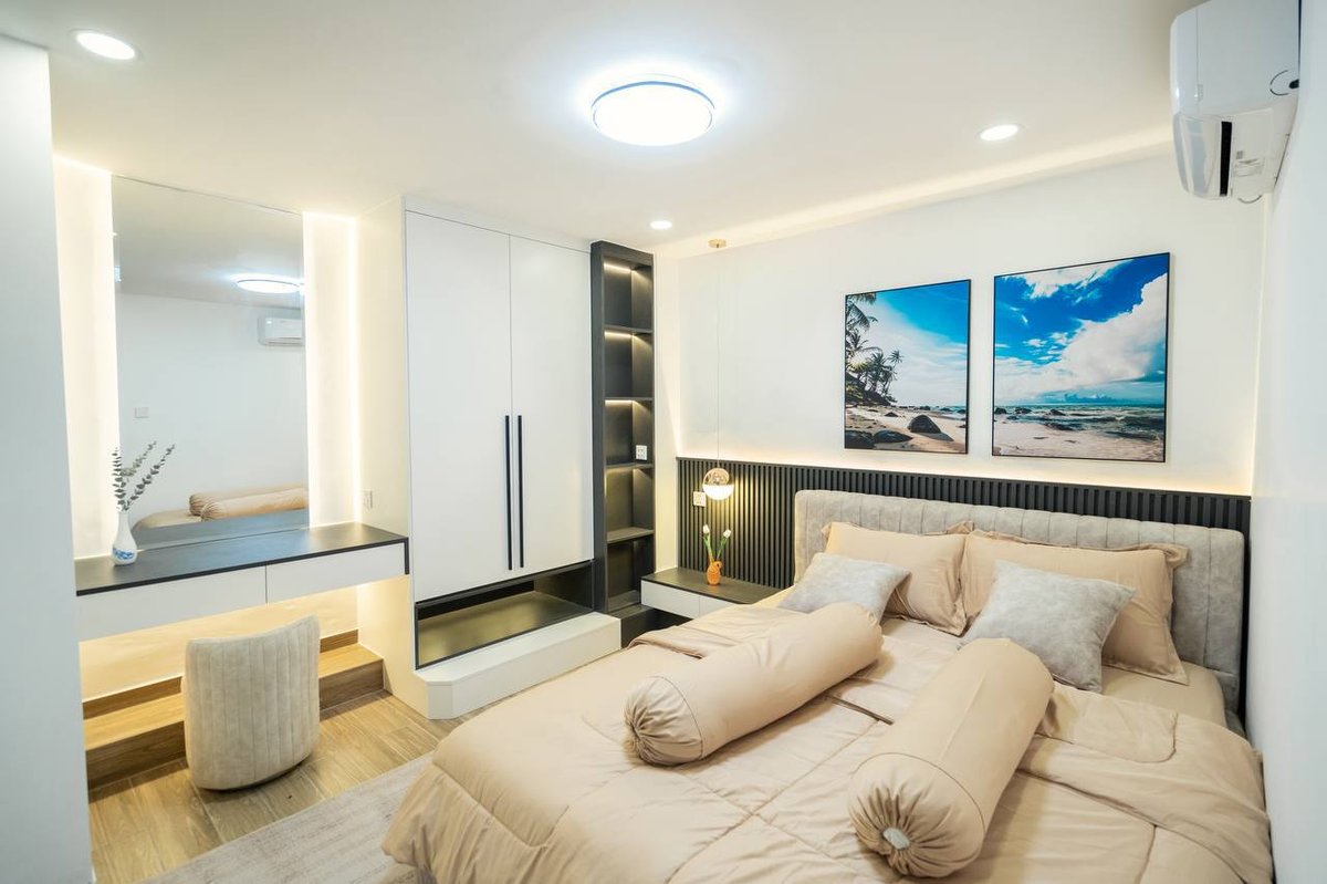 水净华摩根Enmaison公寓两房招租,家具家电齐全,租金包
