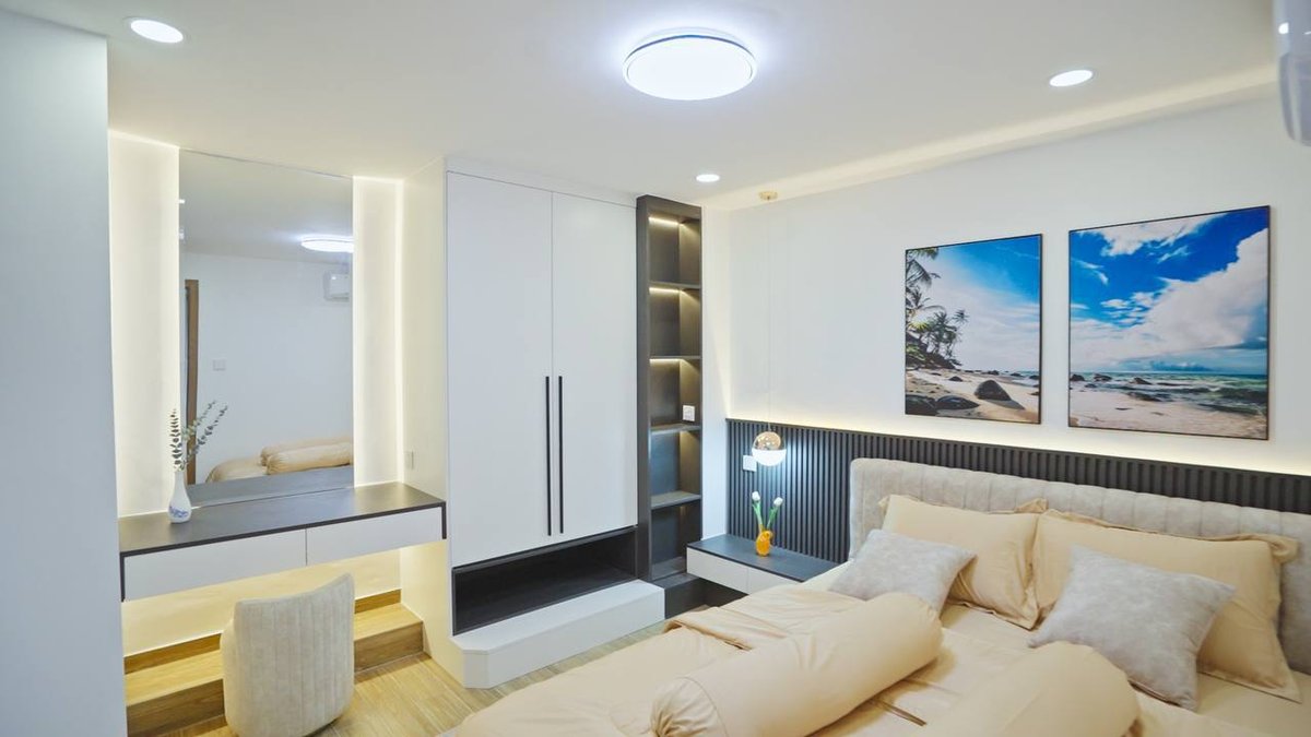 水净华摩根Enmaison公寓两房招租,家具家电齐全,租金包