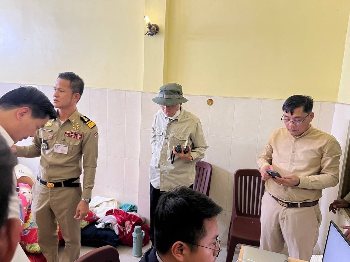 金边万景岗区突查诈骗窝点 18名孟加拉籍人员被捕