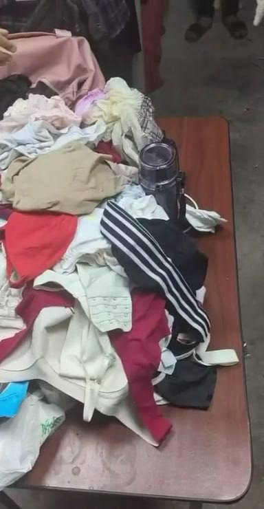 缅甸亚太宿舍抓获内衣盗窃贼 涉案物品数量惊人