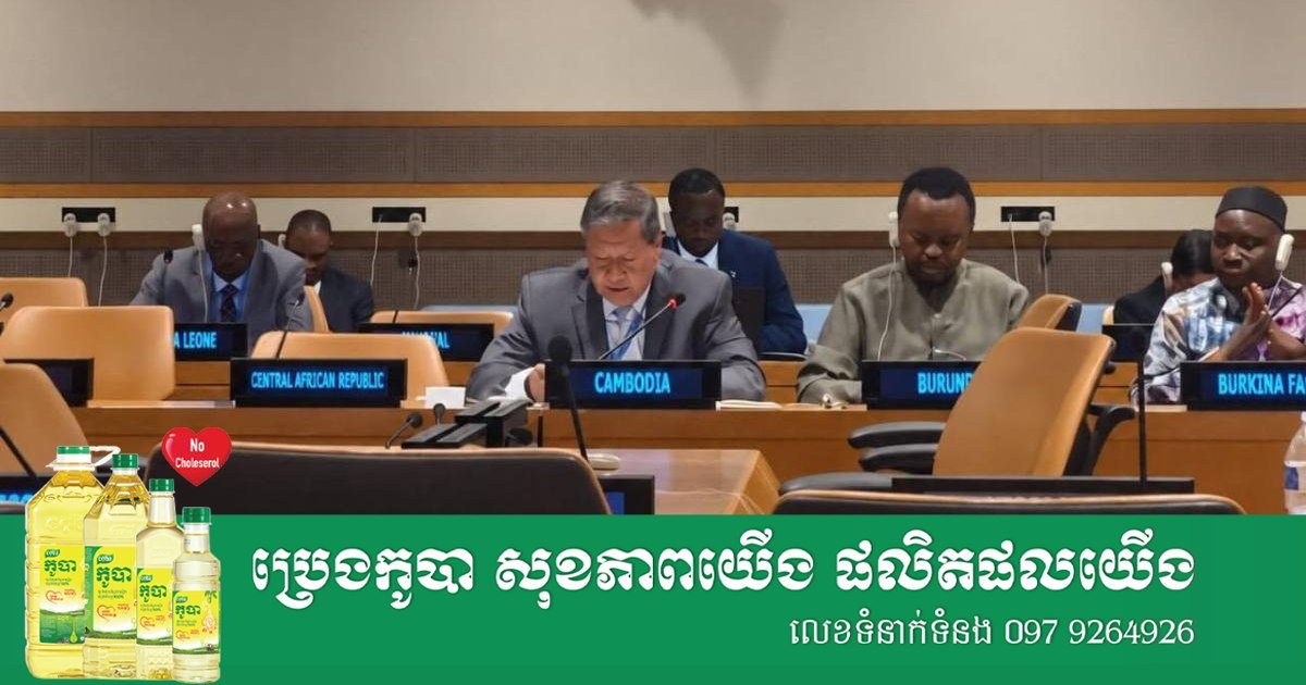 柬埔寨当选最不发达国家组织副主席
