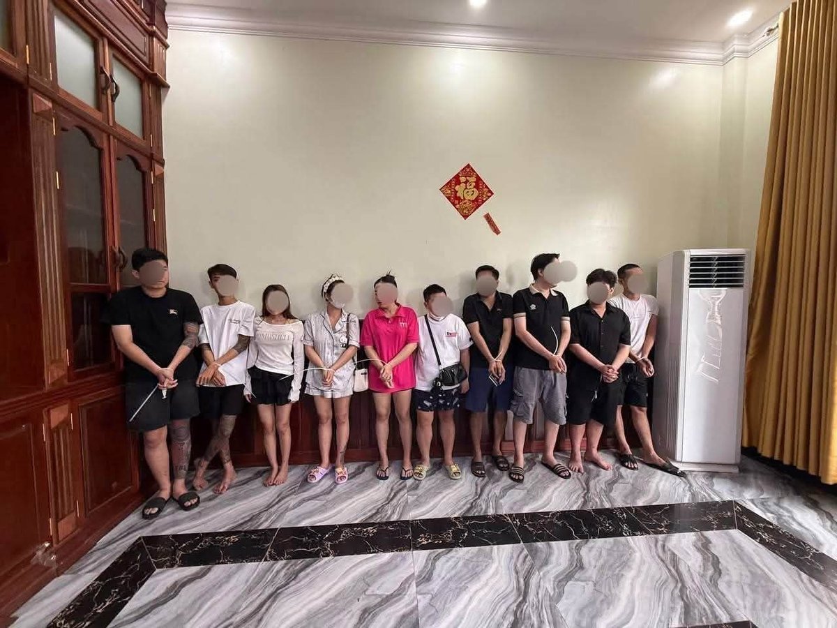柴桢省与巴域市执法部门联合行动,在RT Residence查