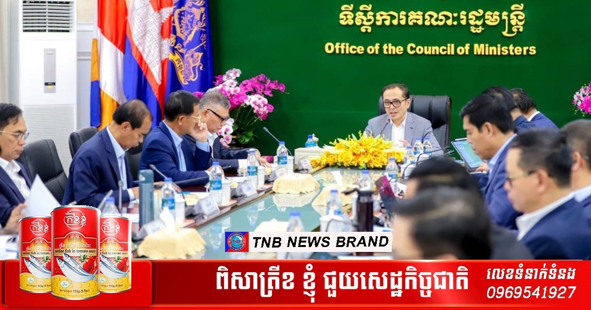 柬埔寨副总理主持会议 筹备打击网诈国际会议