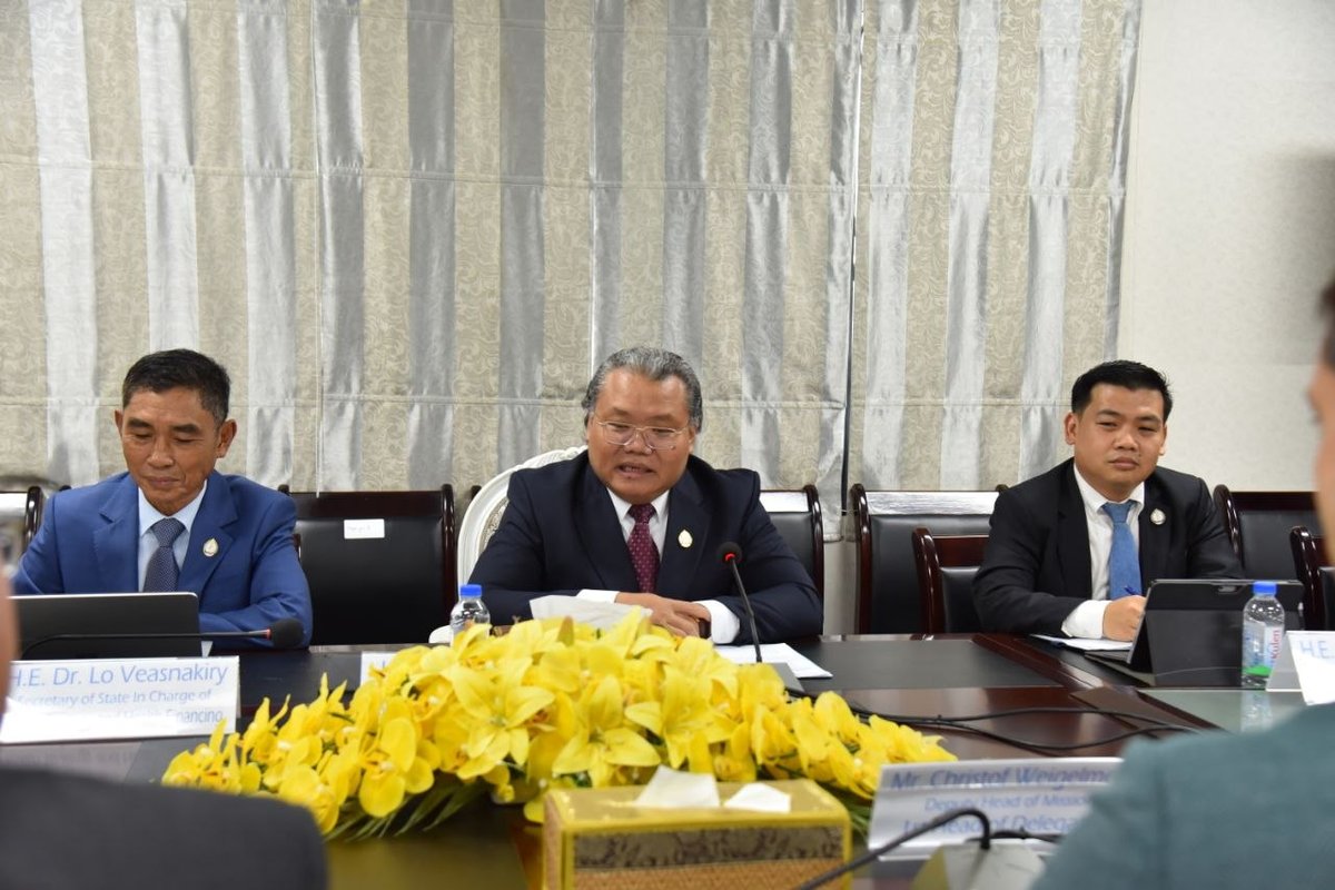 德国医疗代表团访柬 探讨数字医疗系统合作